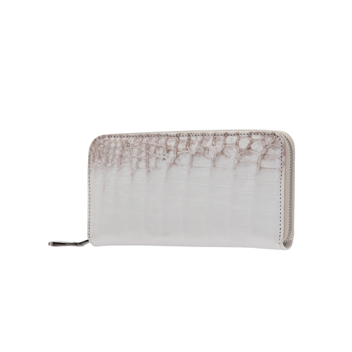 本物保証・希少】 くち ◇最高級 ヒマラヤ クロコダイル 長財布 M  