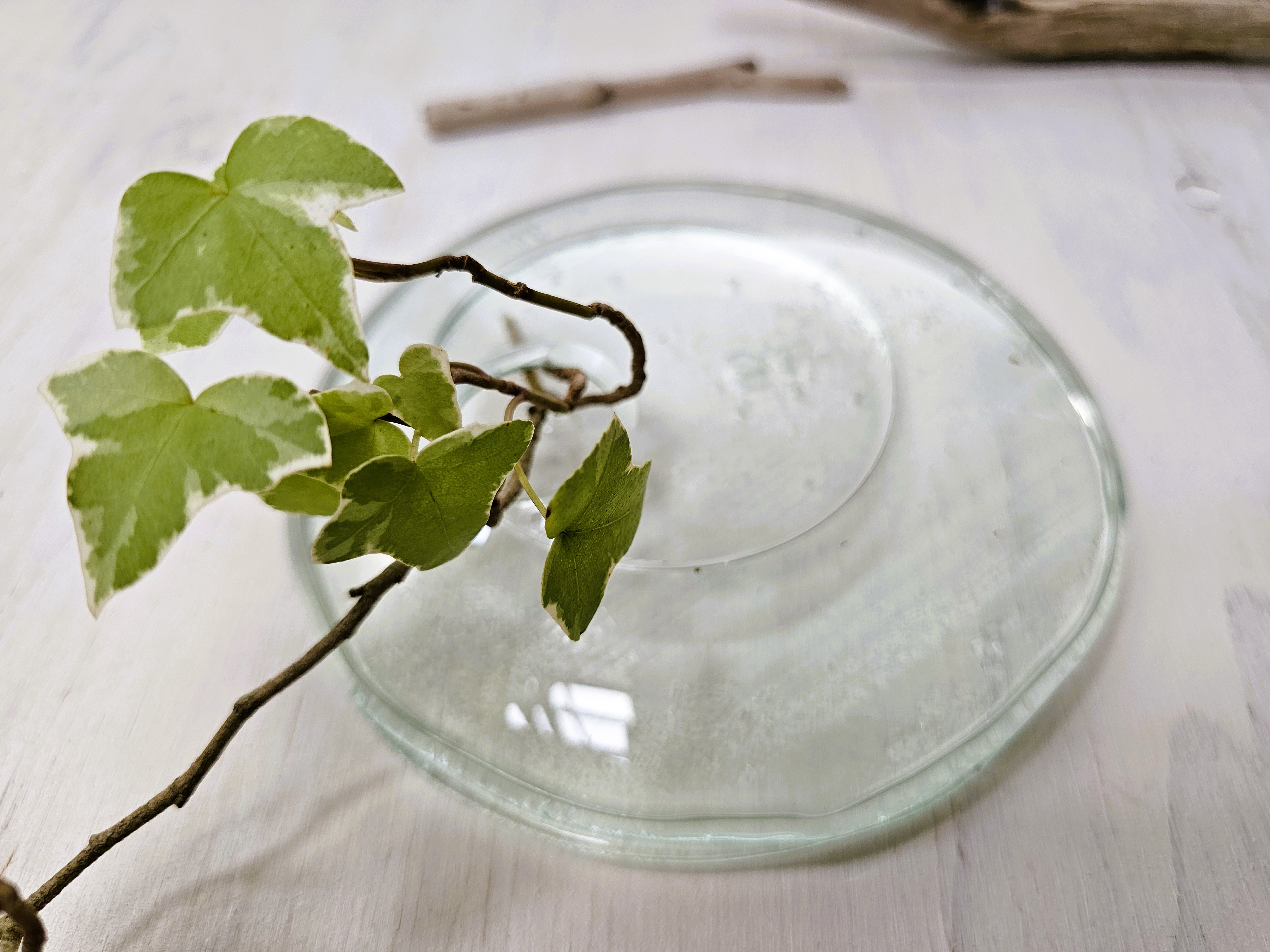 ガラスの一輪挿し　花器　水玉