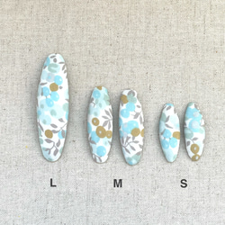 リバティ＊ヘアピン＊Sサイズ＊4cm 3枚目の画像