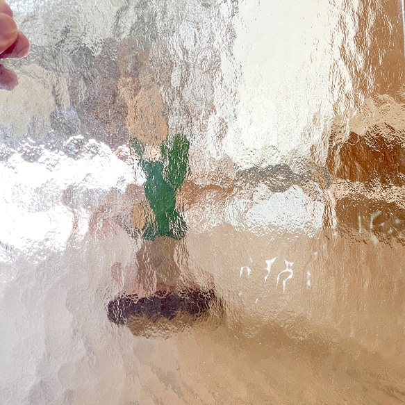 美容室向け ネイルサロン向け パーテーション 目隠し アンティーク調 すりガラス デザインガラス オーダーメイド家具 すりガラス