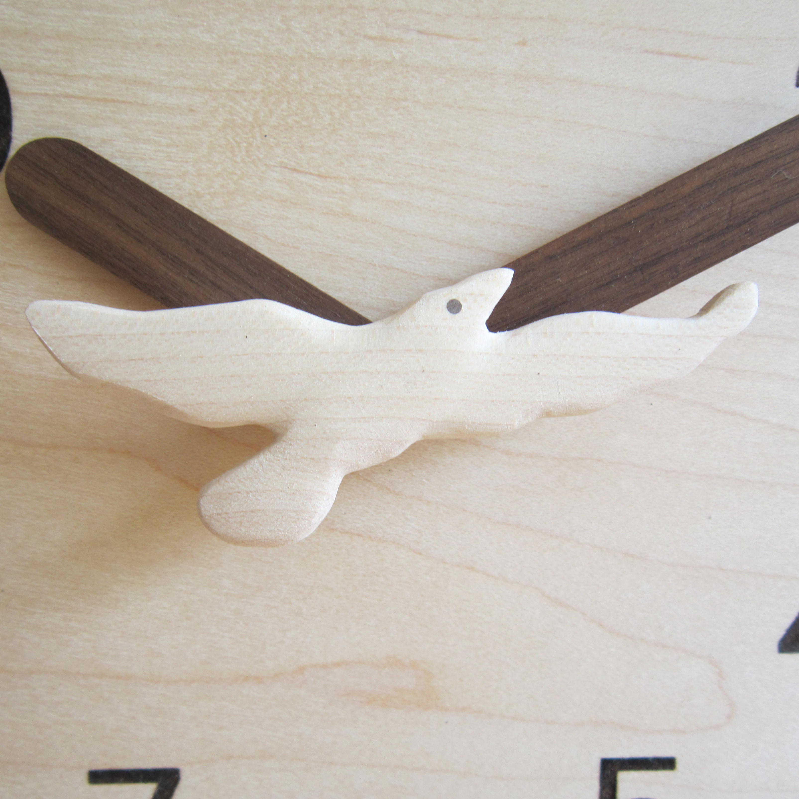 風に向かって　振り子掛け時計