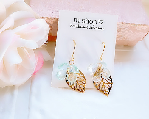 〜雛〜♡プロフ必読様 ハンドメイドピアス リクエストオーダー３点 □ ハンドメイドピアス 3点セット まとめ売りS_No.003 □ - メルカリ