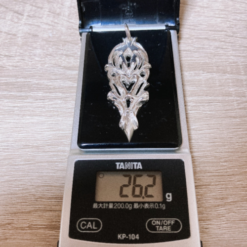 ✨️一点物✨️フローラルペンダント改＋チェーン付き ネックレス  