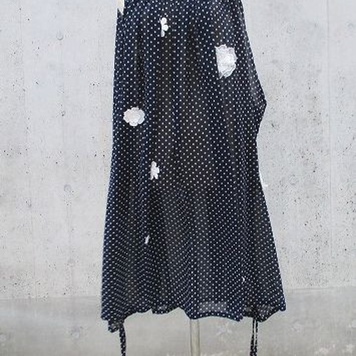 GANNI ドット柄 キャミワンピース ジーラ GeeRA ドット柄キャミワンピース （オフホワイト