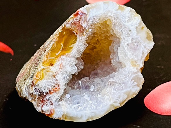 レース瑪瑙✨ アゲート ジオード 晶洞 原石 その他置物 東洋占星術師の