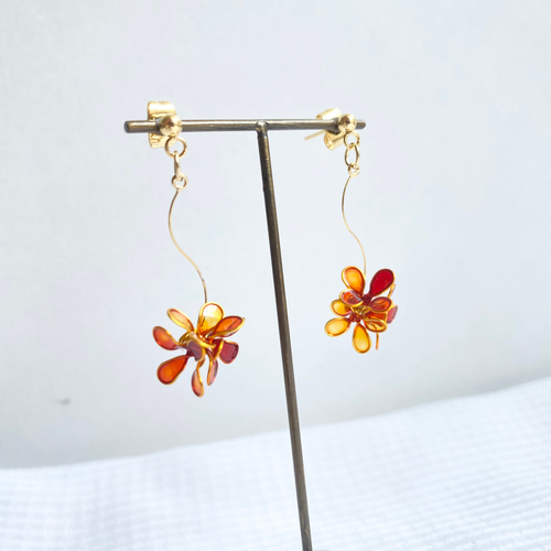 ディップアート キンモクセイ ピアス（その他） Aren 通販 18135220