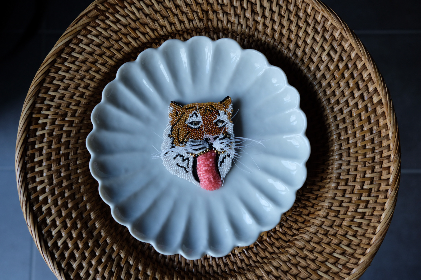 Tiger brooch（受注制作）