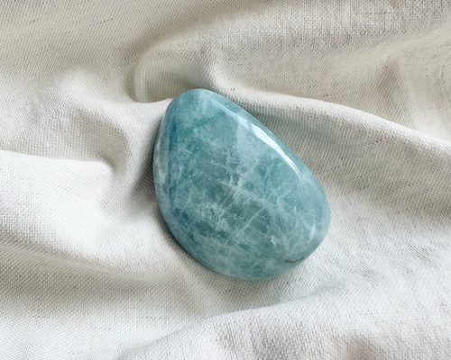 アクチノライトとアクアマリンたん！ブレンド！ cat_aquamarine_bracelet--