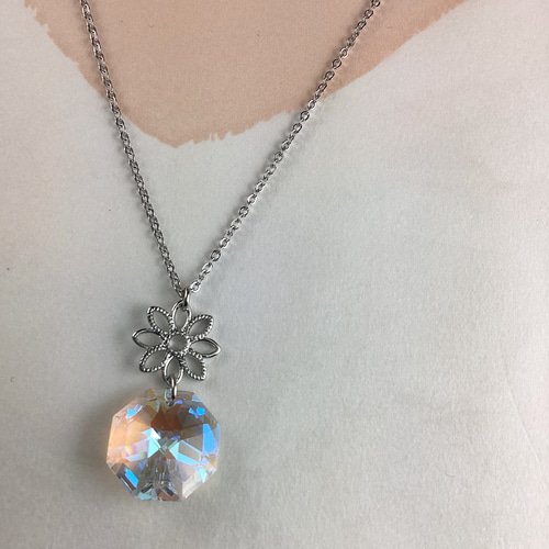レアサイズ Swarovski#8115、16mmオクタゴンペンダント レアサイズ Swarovski#8115、16mmオクタゴンペンダント