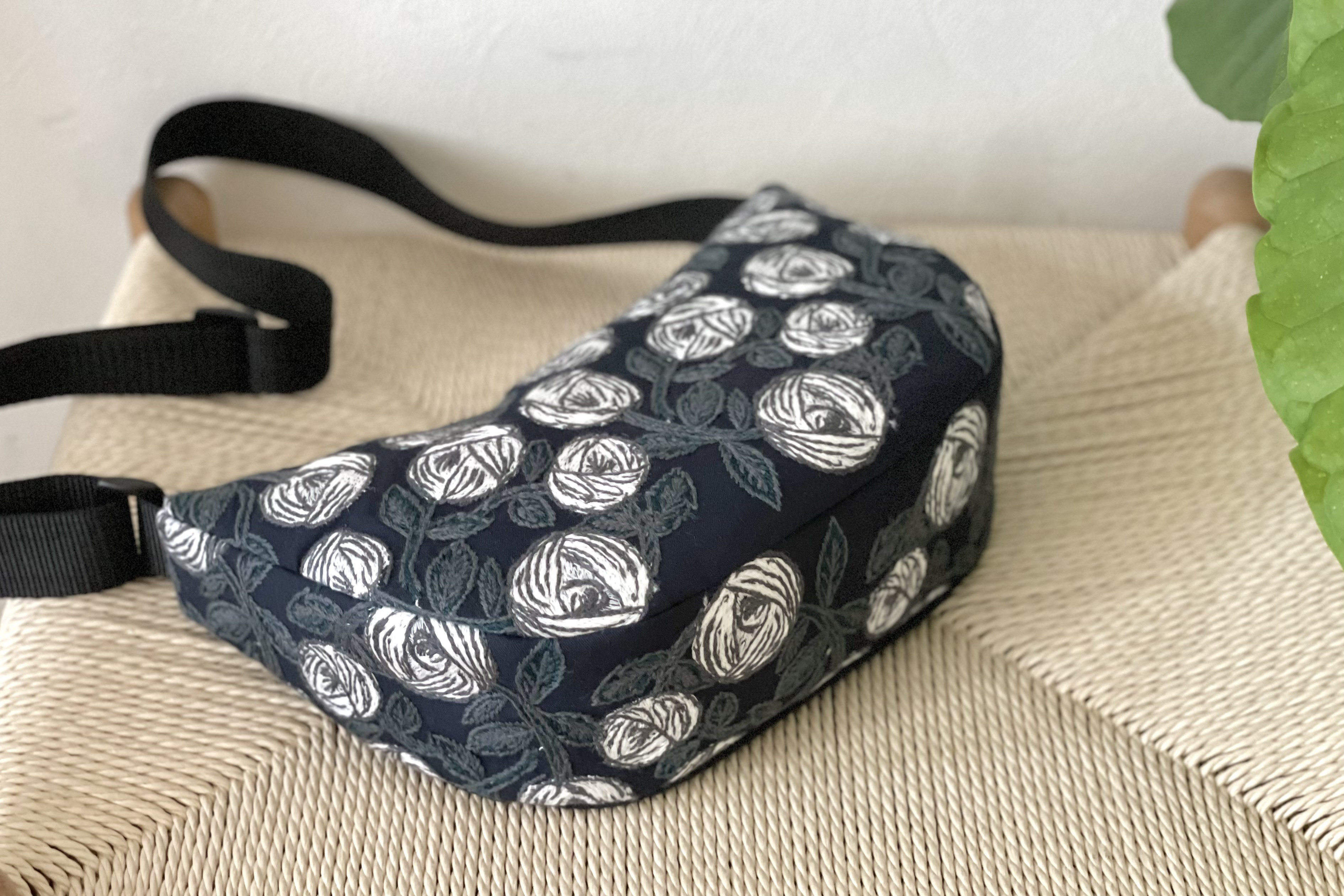 ハンドメイド ミナペルホネン パッチワークショルダートートバッグ