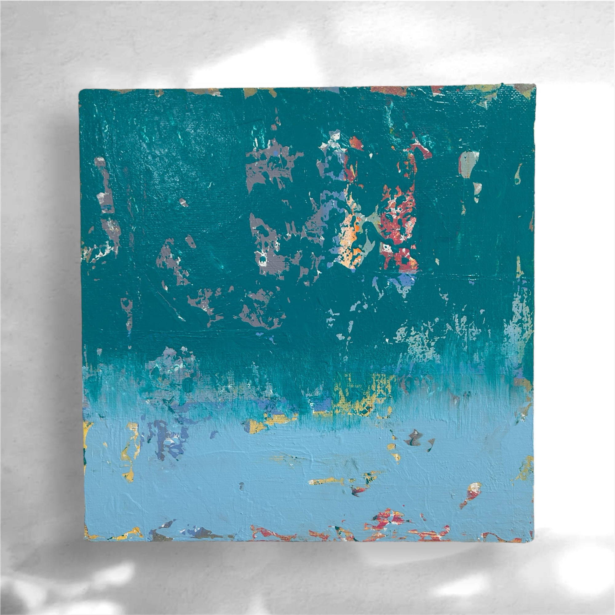 アートパネル モダン 絵画 パネル 抽象画 アクリル画 青 ピンク おしゃれ