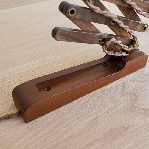ウォールランプ WALNUT 無垢材 木製壁付けブラケット