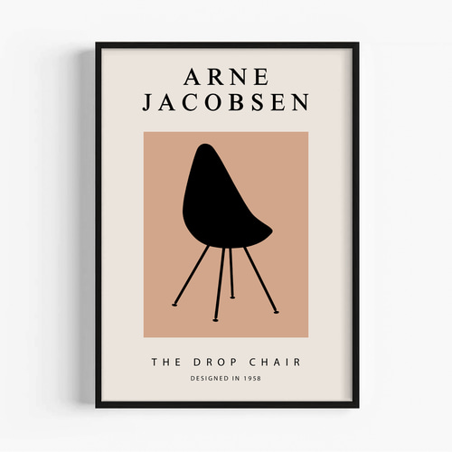 ARNE JACOBSEN アルネ•ヤコブセン ポスター アルネヤコブセン ポスター