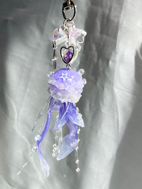 ストラップ　キーホルダー　ブルーベリー　グレープ　紫芋 ストラップ キーホルダー ブルーベリー グレープ 紫芋