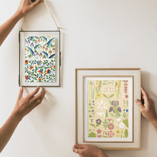 原画 フラワーアート 花の絵 花柄 ボタニカル 花図鑑　花 花 ボタニカルアートで楽しむ 花の博物図鑑 | 土橋豊 |本 | 通販