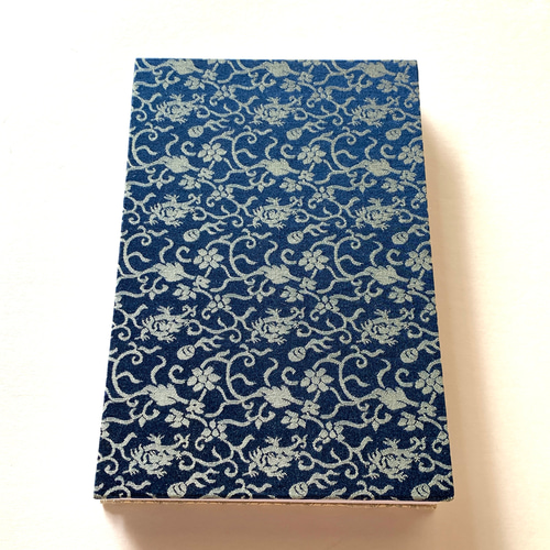 紹鴎緞子』 正絹織物御朱印帳 名物裂 B6大判サイズ 絹 シルク