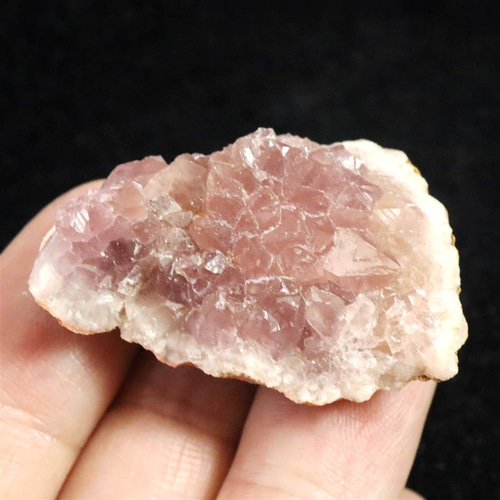 アルゼンチン産 ピンク アメジスト ジオード 15.9g #11547 天然石 榎本