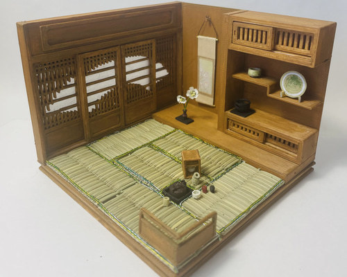 心安らぐ、自分だけの茶室を創り上げよう - ミニチュア茶室 組み立てキット 38439f8cf4b30d635670f02375d5f1