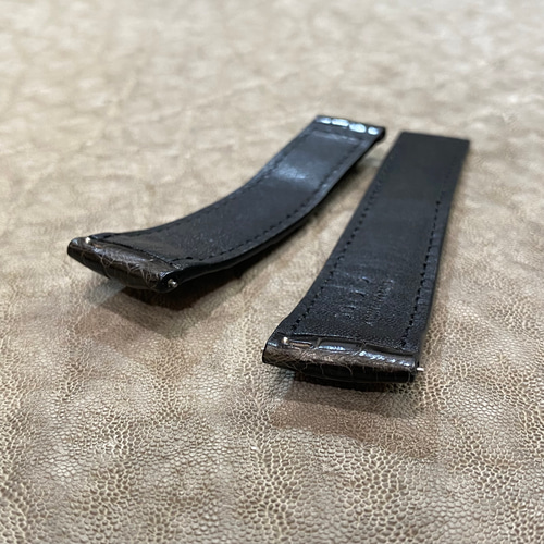 タグ・ホイヤーモナコ / MONACO用 時計ベルト クロコダイル 時計バンド