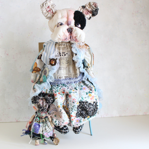 フレンチブルドックのぬいぐるみ 着せ替え ぬいぐるみ maison de
