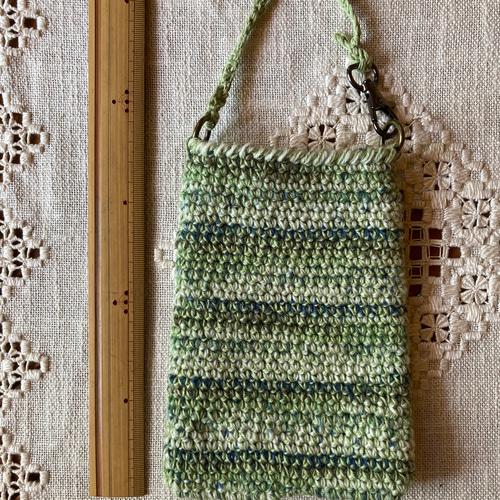 Creema限定】スマホポーチ グリーン系 プレゼントに最適 iPhoneケース