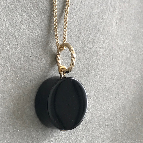 定番 黒瑪瑙(ブラックオニキス)♚ペンダントトップ ペンダントトップ チャーム