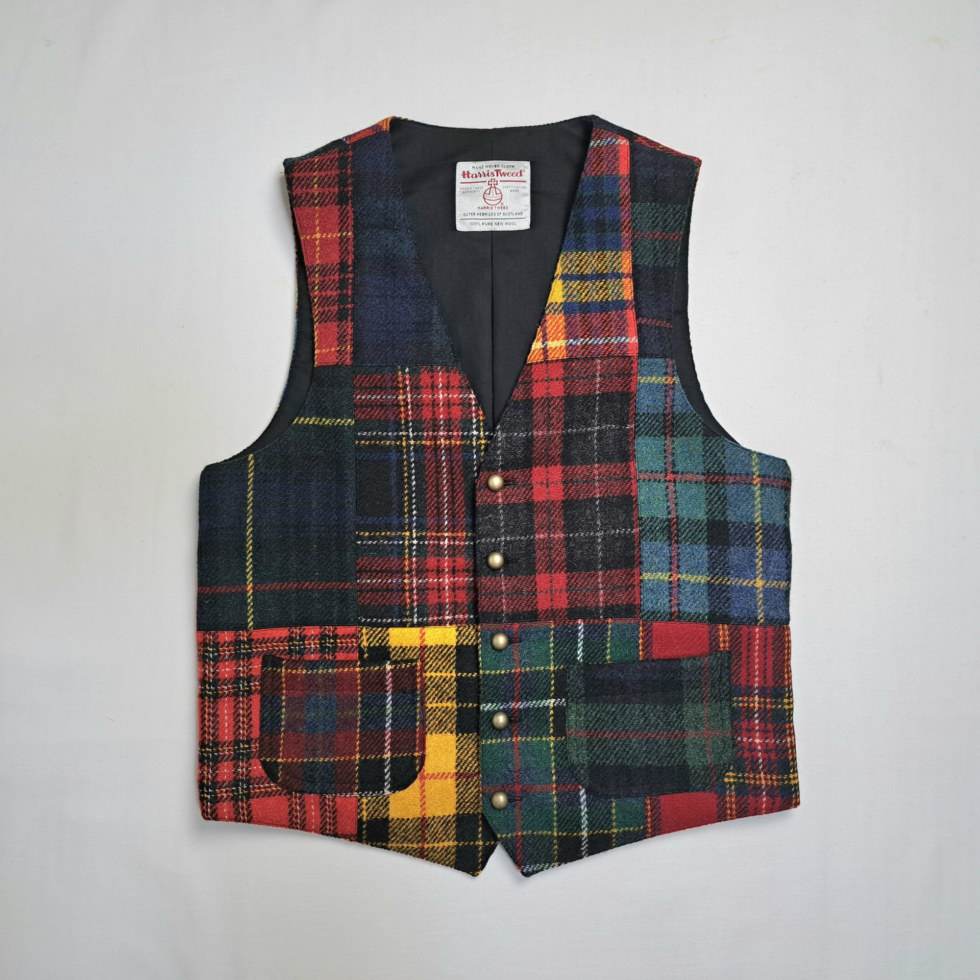 BEAMS PLUS（ビームス プラス）Waistcoat Harris Tweed