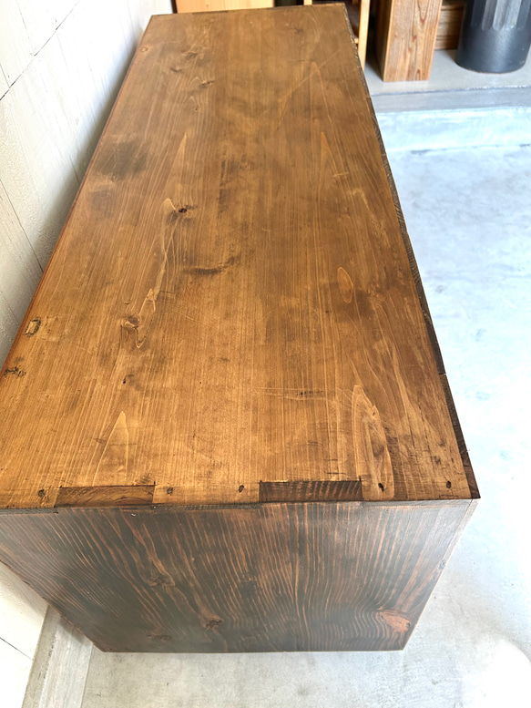 リペア家具　アンティーク　ローチェスト 