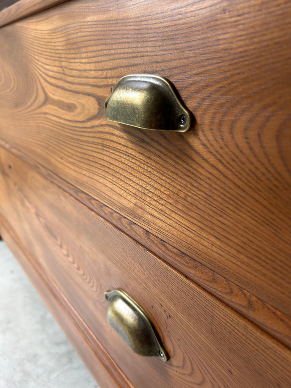 リペア家具　アンティーク　ローチェスト 