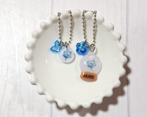 BTS 防弾少年団 スメラルド SMERALDO ストラップ キーホルダー スメラルド キーホルダー＆ストラップ【MUSE】 2個セット その他