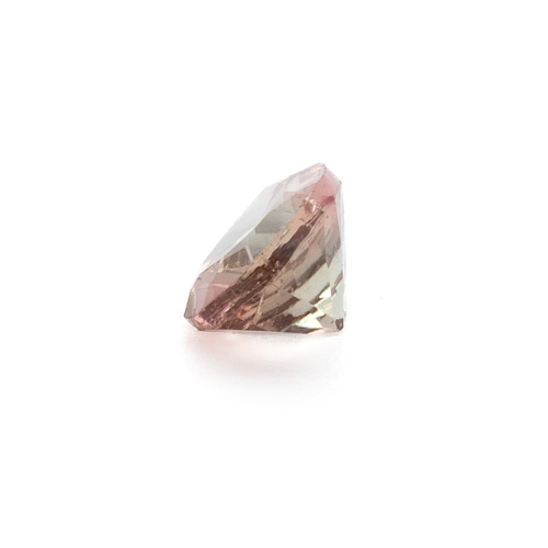 繊細な色のグラデーション】バイカラートルマリン 0.7ct 天然石