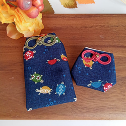 オーダー商品　7点　ハンドメイド★小さいサイズのお守り袋　　ぼかし柄ちりめん オーダー商品 7点 ハンドメイド☆小さいサイズのお守り袋 ぼかし