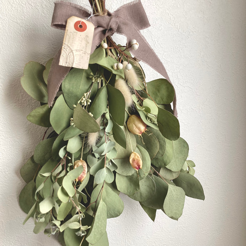 ユーカリのスワッグ ユーカリのスワッグ ドライフラワー ドライフラワー Eucalyptus