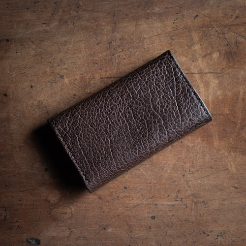 タタンカ 三つ折り革財布 アメリカバイソン 三つ折り財布 yoki 通販