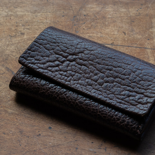 yoki タタンカ 三つ折り革財布 アメリカバイソン 三つ折り財布 yoki