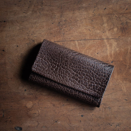 タタンカ 三つ折り革財布 アメリカバイソン 三つ折り財布 yoki 通販