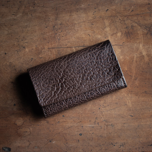 タタンカ 三つ折り革財布 アメリカバイソン 三つ折り財布 yoki 通販