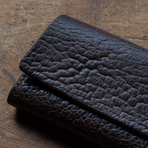 タタンカ 三つ折り革財布 アメリカバイソン 三つ折り財布 yoki 通販