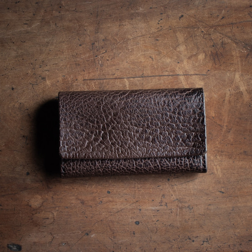 yoki タタンカ 三つ折り革財布 アメリカバイソン 三つ折り財布 yoki