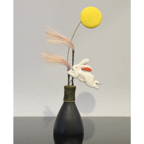 【 お月見の吊るし飾り 】ちりめん細工 うさぎ お団子 すすき 秋の味覚 お月見の吊るし飾り 】ちりめん細工 うさぎ 秋の味覚 輪飾り