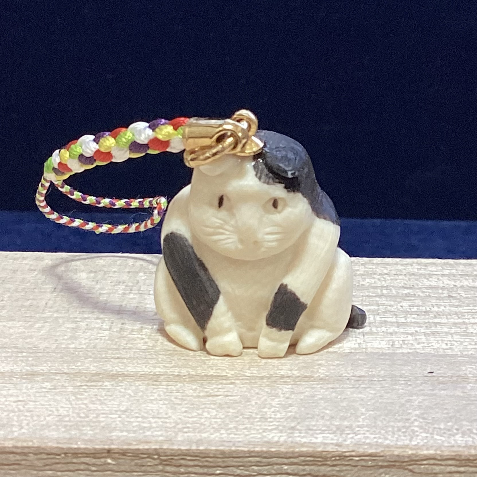 極上和彫猫根付　22g 東Y7-0829⭐︎2F