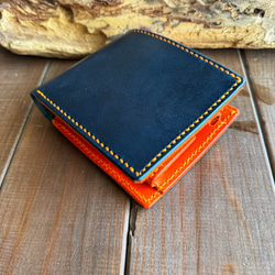 オレンジ（橙） 二つ折り財布 のおすすめ人気通販｜Creema