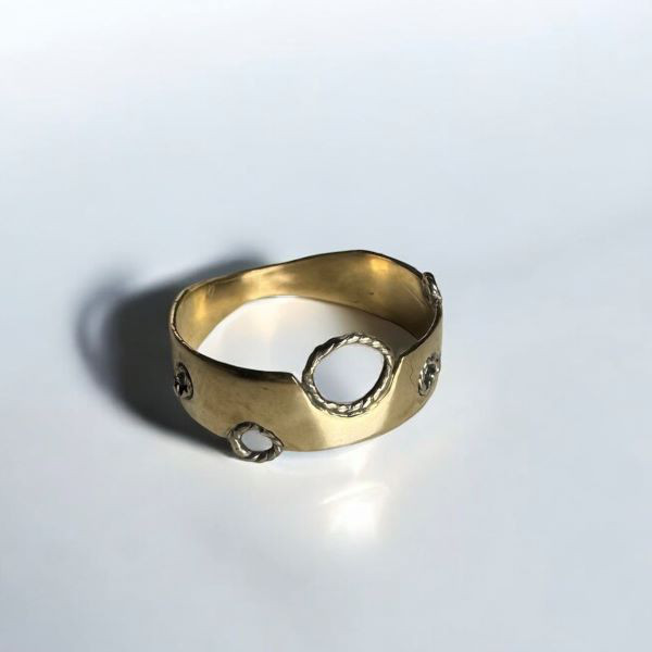 K10 ホールピンキーリング