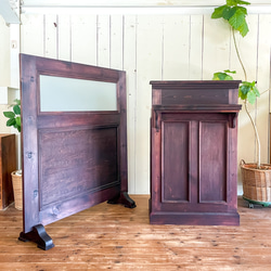 サイズオーダー可○超ワイドアシンメトリーキャビネット