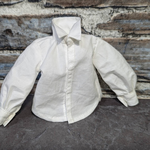 再705※白のラグランスリーブカットソー※ブライスアウトフィット※1/6ドール服 再705※白のラグランスリーブカットソー※ブライスアウトフィット※1/6ドール