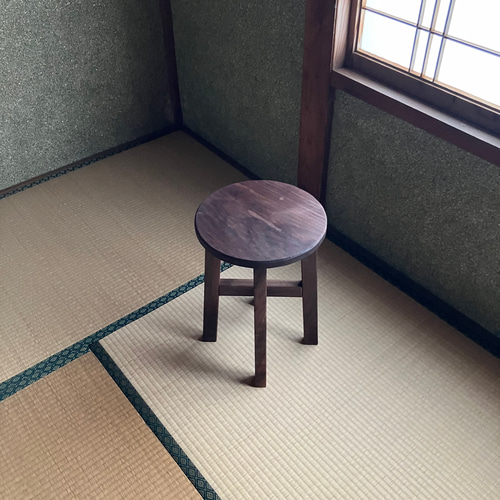 ウォールナットスツール ウォールナット スツール 椅子