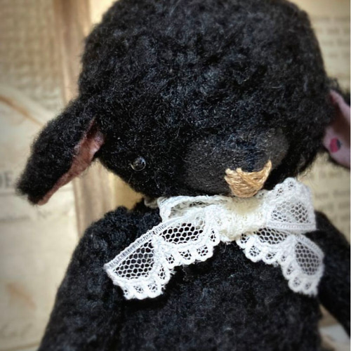 ひつじさん ハンドメイド ぬいぐるみ b52f7343cde90ad103b6e3d8d4a538