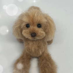 羊毛フェルト犬オーダーメイド Sサイズ15cm 羊毛フェルト
