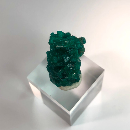 コンゴ産ダイオプテーズ 【一点物】 原石 鉱物 天然石 (No.1646