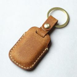 YKK AP タグキーケース 総手縫い 日本製 本革 コイン型EDY SPeedpass+